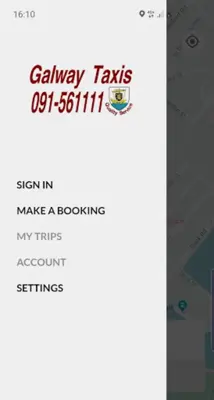 Galway Taxis android App screenshot 1